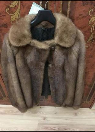 Шубка полушубок из скандинавской норки р 48-52