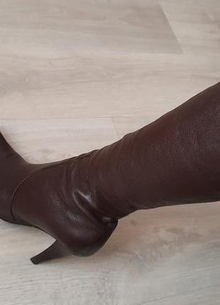 Сапожки кожа демисезон