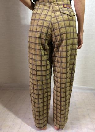 Женские тёплые широкие   вельветовые  брюки.5 фото