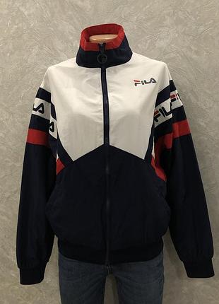 Ветровка олимпийка кофта fila размер 8-10