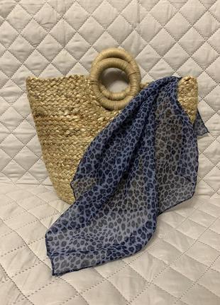 Платок шарф хустинка платоче шарфик леопрад
