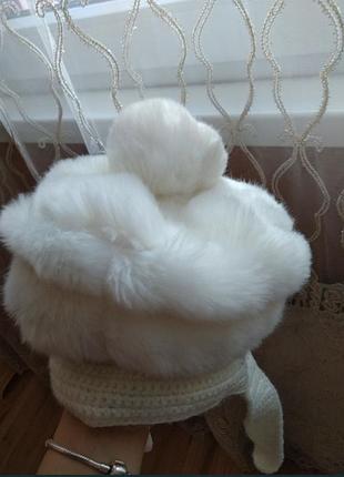 Шапка дитяча, штучне хутро