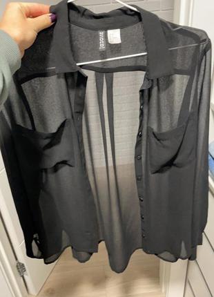 Сорочка оверсайз H&M