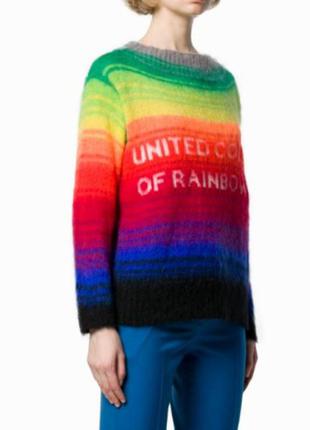 Джемпер радуга united colors of benetton eur m3 фото