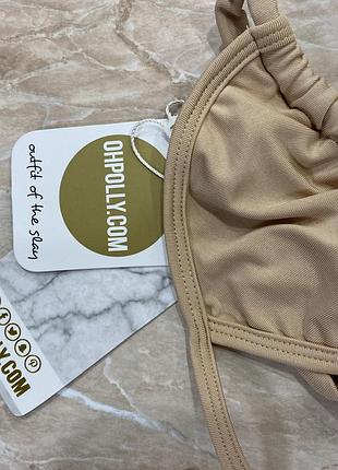 Верх от купальника треугольники на завязках2 фото