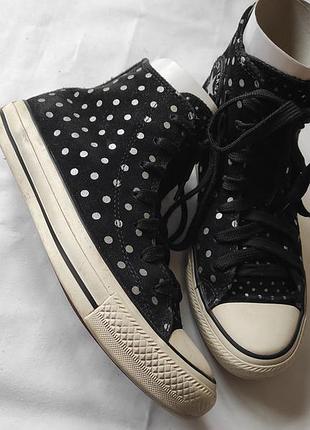 Замшевые кеды.конверси.converse all Dainty