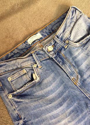 Джинси,джинсы с рваным низом,рваные с дырками скинни,узкачи1 фото