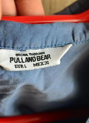 Актуальная хлопковая рубашка от pull&bear5 фото