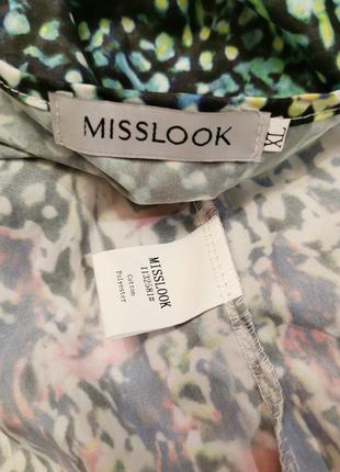 Сорочка в принт квіти misslook6 фото