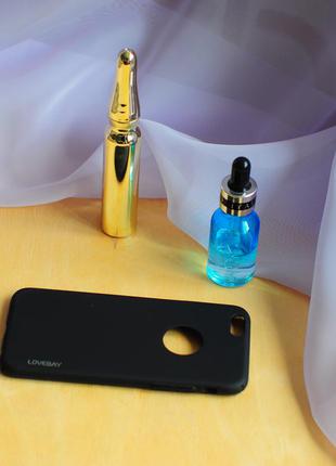 Черный стильный чехол бампер для мобильного телефона смартфона iphone айфона 6 6s 7 lovebay4 фото