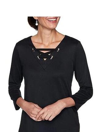 Лёгкая кофточка со шнуровкой samoon collection
, свободного кроя