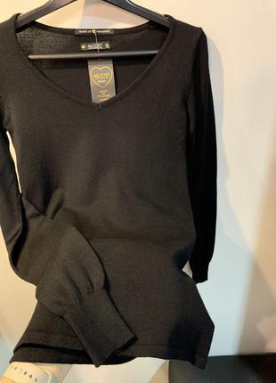 Женская чёрная кофта alcott, размер xs3 фото