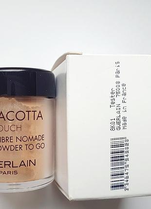 Guerlain terracotta touch poudre libre nomade loose powder to go- рассыпчатая пудра для лица