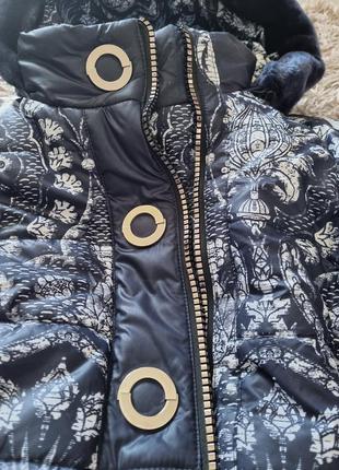 Зимова куртка пуховик, утеплена шерстью, розмір 52-548 фото
