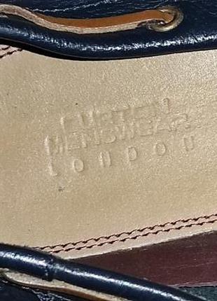 Burton menswear london~ туфли мокасины натуральная кожа ~ р 438 фото