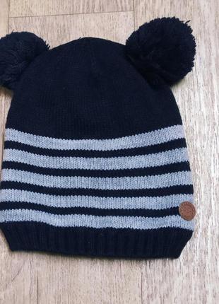 Детская шапочка, на возраст 6 месяцев