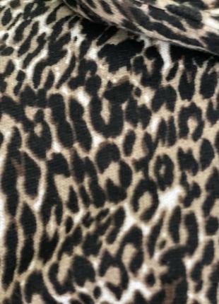 Бомбер жіночий леопардовий s m кофта з капюшоном4 фото
