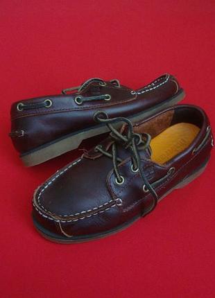 .туфлі топсайдеры timberland натур шкіра оригінал 31 розмір