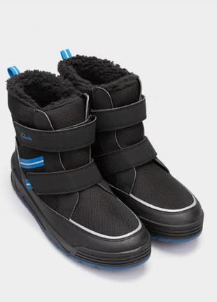 Зимние мембранные ботинки clarks 37,38р.