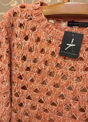 Очень красивый и стильный брендовый вязаный свитерок 20.9 фото