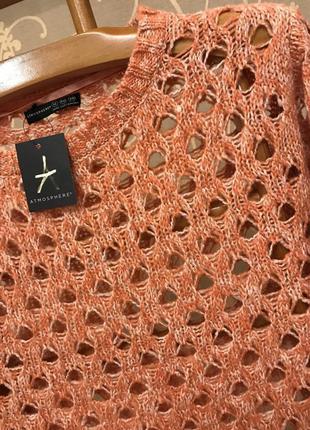 Очень красивый и стильный брендовый вязаный свитерок 20.4 фото