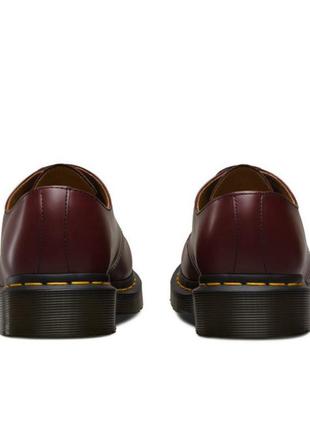 Черевики туфлі броги оксфорди dr. martens 1461 cherry red 100856004 фото