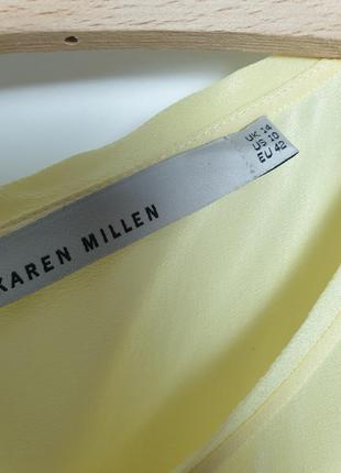 Шелковая блузка karen millen3 фото