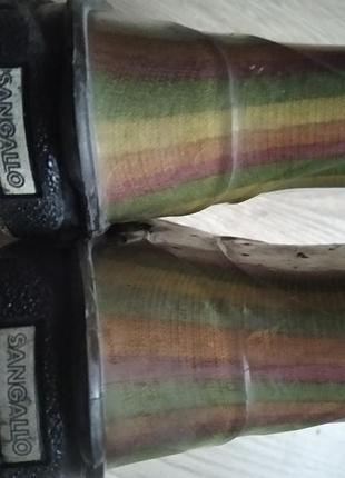 Литые резиновые сапоги италия