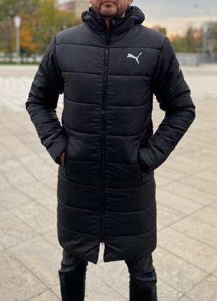Удлиненная зимняя куртка  puma