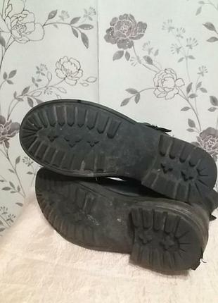 Шкіряні черевики 39 розмір  устілка 26 6