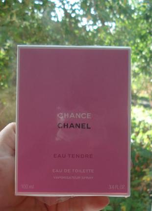 Скидка! chanel chance eau tendre 100 мл шанель шанс женские духи8 фото