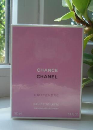 Скидка! chanel chance eau tendre 100 мл шанель шанс женские духи9 фото