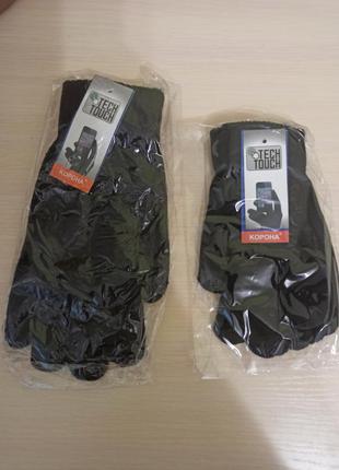 Жіночі рукавиці рукавички жіночі сенсорні для сенсорного екрану телефону смартфона планшета чорні