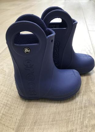 Резиновые сапоги crocs