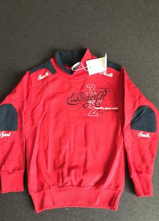 Гольф для мальчика на флисе на рост 104 и 110