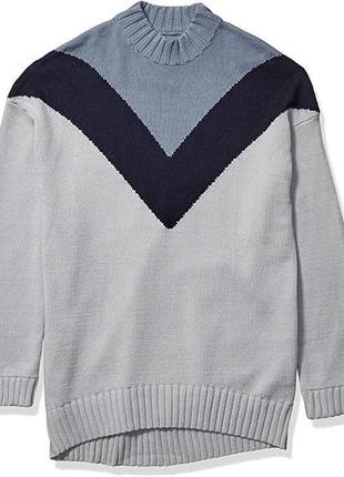 Теплый обьемный свитер кофта туника element размер m-l хлопок4 фото