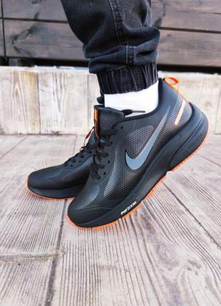 Мужские кроссовки nike zoom black/red9 фото