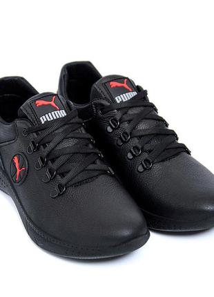 Мужские кроссовки из натуральной кожи puma1 фото