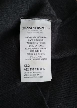 Пуловер versace 100% шерсть.5 фото