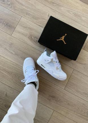 Кросівки air jordan 4 pure money  кроссовки