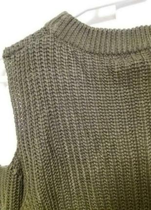 Светр з відкритими плечима 8