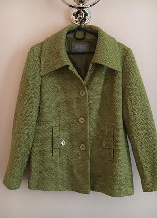 Батал большой размер стильное шерстяное пальто пальтишко осеннее пиджак пиджачек жакет блейзер