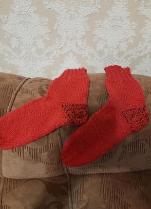 Шкарпетки теплі в'язані 35-37 розміру