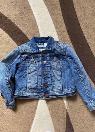 Джинсовка утопленная