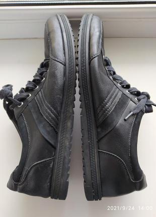 Черные мужские туфли m.d.h4 фото