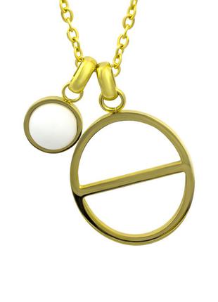 Підвіска steel story з медичної сталі 316l в позолоті (пс-1659)