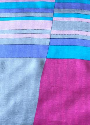 Платок шарф косынка шелковый шелк винтаж купить цена3 фото