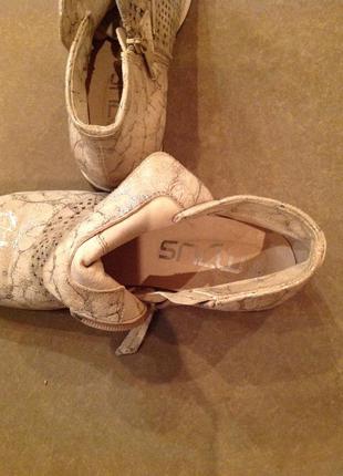 Мягонькие, замшевые турецкие  ботинки, р. 36,5 (37)5 фото