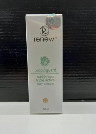 Дневной увлажняющий крем тройного действия для проблемной кожи

renew triple active day cream