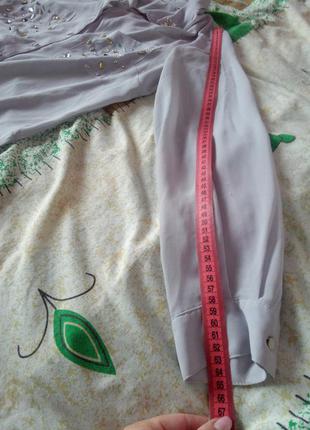 Блуза длинная удлиненная рубаха туника  рубашка с камнями10 фото
